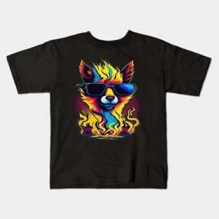 cool lama Kids T-Shirt